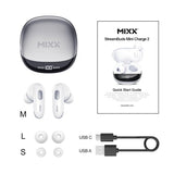 Mixx Trådløse Hovedtelefoner StreamBuds Mini Charge 2 Hvid