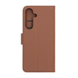 Samsung Galaxy S25 FE Etui med Kortlomme og Standfunktion Brun
