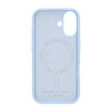 Rvelon iPhone 17 Cover Silikone MagSafe Lyseblå
