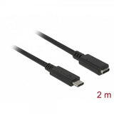 Delock USB-C Forlængerkabel USB 3.1 Gen 1 SuperSpeed 2m