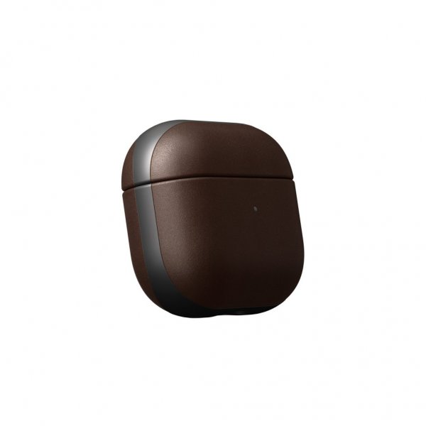 Nomad AirPods 3 Cover Modern Leather Case Horween Læder Rustic Brown