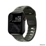 Nomad Apple Watch 38/40/41/42mm Rem Sport Band Askegrøn