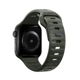 Nomad Apple Watch 38/40/41/42mm Rem Sport Band Askegrøn