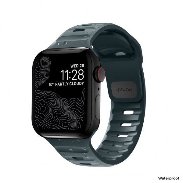 Nomad Apple Watch 38/40/41/42mm Rem Sport Band Marine Blue