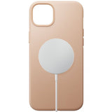 Nomad iPhone 14 Plus Cover Modern Leather Case Natural