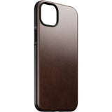 Nomad iPhone 14 Plus Cover Modern læderetui Horween Rustic Brown