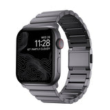 Nomad Apple Watch 44/45/46mm/Apple Watch Ultra Rem Aluminium Space Grey