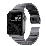 Nomad Apple Watch 44/45/46mm/Apple Watch Ultra Rem Aluminium Space Grey