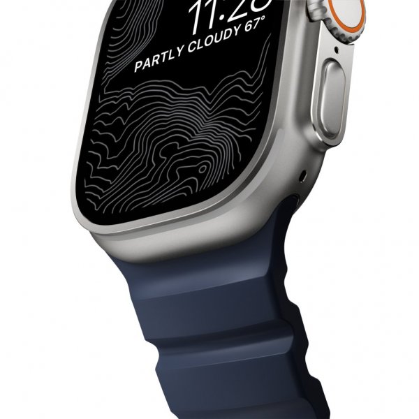 Nomad Apple Watch 44/45/46mm/Apple Watch Ultra-rem Rocky Point Atlantic