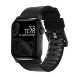 Nomad Apple Watch 44/45/46mm/Apple Watch Ultra Armbånd Active Band Pro Black Hardware Sort