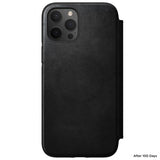 Nomad iPhone 12 Pro Max Cover Rugged Folio MagSafe Sort