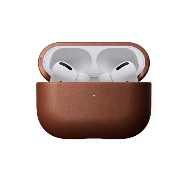 Nomad AirPods Pro 2 Cover Modern Leather Case English Tan