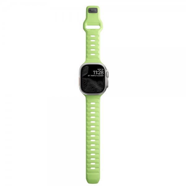 Nomad Apple Watch 44/45/46mm/Apple Watch Ultra Rem Sport Band Glow 2.0