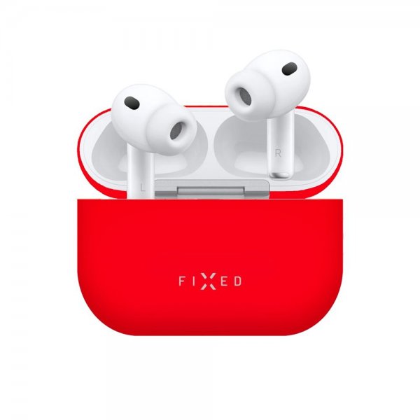 Fixed AirPods Pro 3 Cover Silky Rød