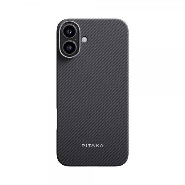 Pitaka iPhone 16 Plus Cover MagEZ Case 5 Sort/Grå Twill
