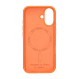 Rvelon iPhone 16 Cover Silikone MagSafe Orange