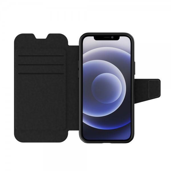 Tech21 iPhone 12/iPhone 12 Pro Etui EvoLite Wallet Sort