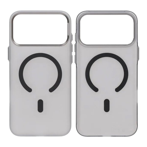 iPhone 17 Pro Max Cover Kameralinse MagSafe Transparent Sort
