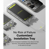 Ringke iPhone 16 Pro Skærmbeskyttelse Easy Slide Privacy 2-pak