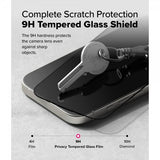 Ringke iPhone 16 Pro Skærmbeskyttelse Easy Slide Privacy 2-pak