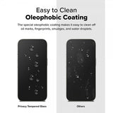 Ringke iPhone 16 Pro Skærmbeskyttelse Easy Slide Privacy 2-pak