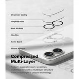 Ringke iPhone 16/iPhone 16 Plus Kamera Beskyttelse Camera Protector Glass 2-pak