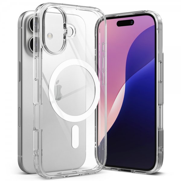 Ringke iPhone 16 Cover Fusion Magnetic Transparent