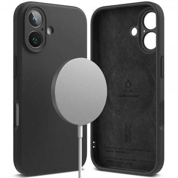 Ringke iPhone 16 Cover Silicone Magnetic Sort