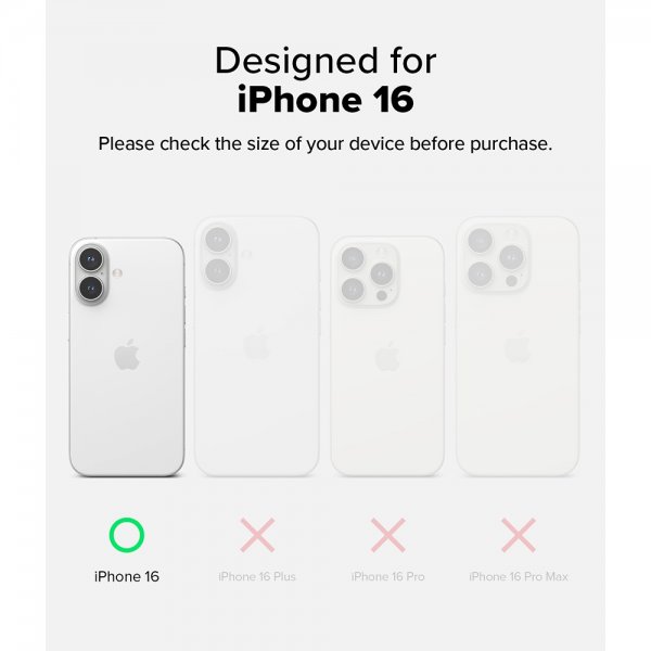 Ringke iPhone 16 Cover Silicone Magnetic Sort