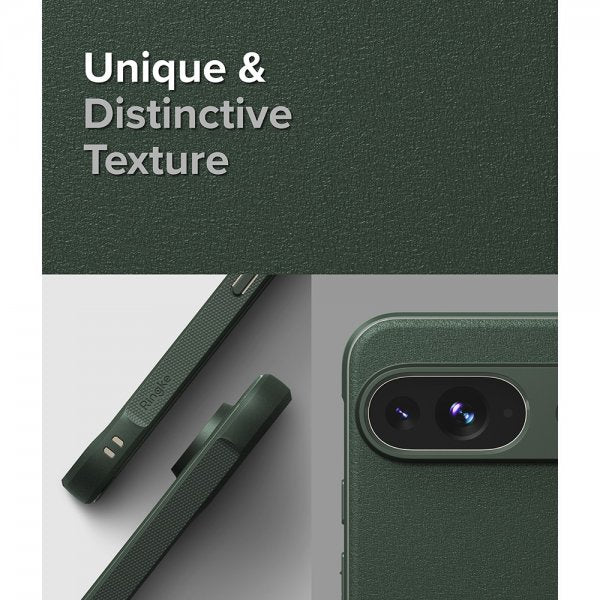 Ringke Google Pixel 9 Cover Onyx Mørkegrøn