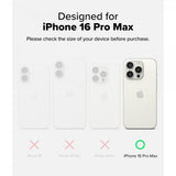Ringke iPhone 16 Pro Max Cover Fusion Magnetic Transparent