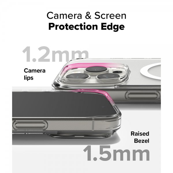Ringke iPhone 16 Pro Max Cover Fusion Magnetic Matte Transparent