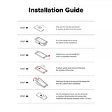 Ringke iPhone 16 Pro Max Skærmbeskyttelse Easy Slide Privacy 2-pak