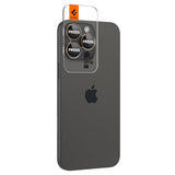 Spigen iPhone 16 Pro/Pro Max/17 Pro/Pro Max Kamerabeskyttelse GLAS.tR EZ Fit Optik Pro 2-pak Desert Titanium