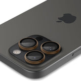Spigen iPhone 16 Pro/Pro Max/17 Pro/Pro Max Kamerabeskyttelse GLAS.tR EZ Fit Optik Pro 2-pak Desert Titanium