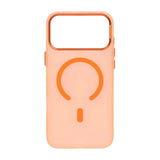 iPhone 17 Pro Max Cover Kameralinse MagSafe Transparent Orange