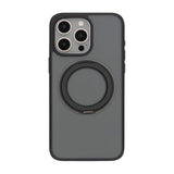 iPhone 15 Pro Max Cover Roterbart MagSafe Stativ Sort