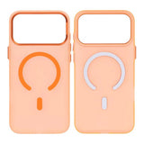 iPhone 17 Pro Max Cover Kameralinse MagSafe Transparent Orange