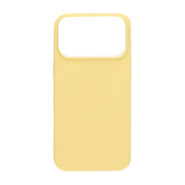 Rvelon iPhone 17 Pro Max Cover Silikone MagSafe Gul
