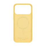 Rvelon iPhone 17 Pro Silikone MagSafe Gul Cover
