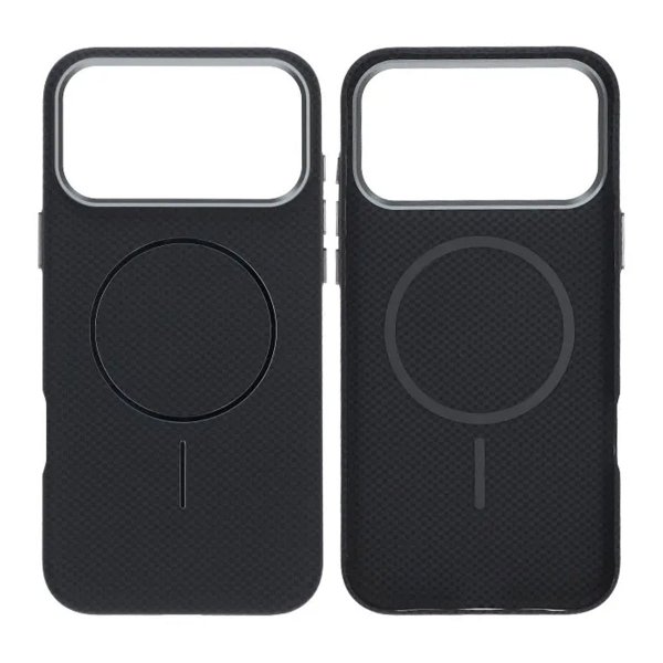iPhone 17 Pro Max Cover Aramidfiber MagSafe Sort