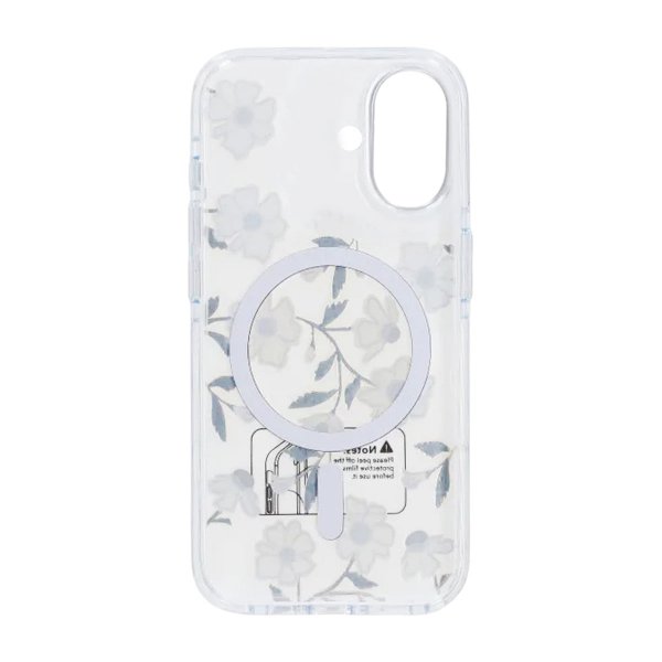 iPhone 16 Cover Mønster MagSafe Blomstergrene