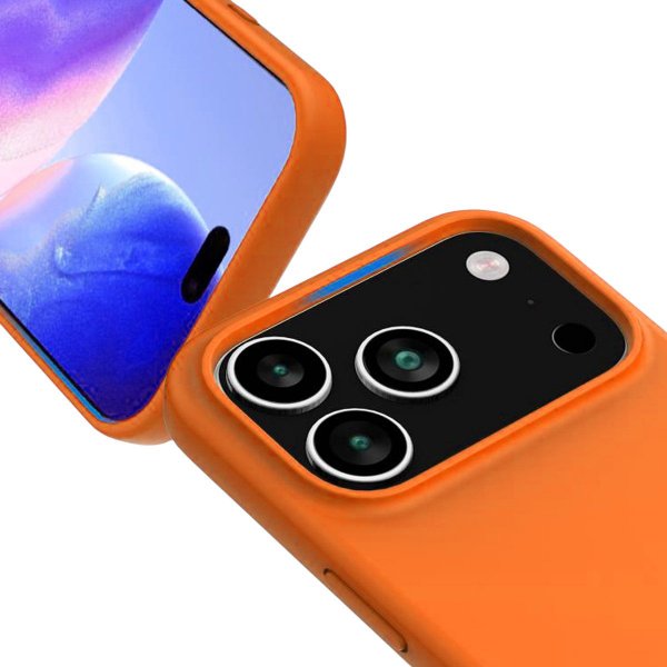 Rvelon iPhone 17 Pro Silikone MagSafe Cover Orange