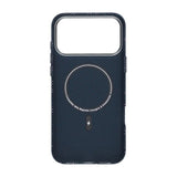 iPhone 17 Pro Cover Aramidfiber MagSafe Tekst Blå
