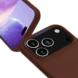 Rvelon iPhone 17 Pro Max Cover Silikone MagSafe Brun