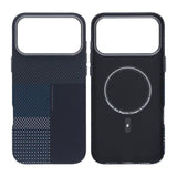 iPhone 17 Pro Max Cover Aramidfiber MagSafe Blå