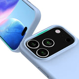 Rvelon iPhone 17 Pro Silikone MagSafe Cover Lyseblå