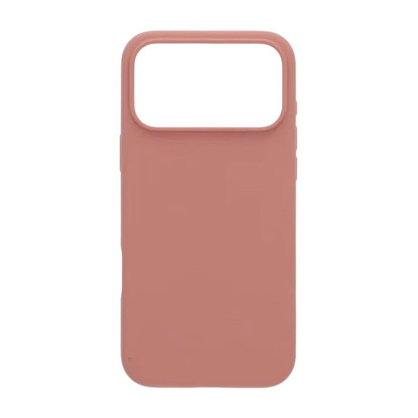 Rvelon iPhone 17 Pro Max Cover Silikone MagSafe Mørkrosa