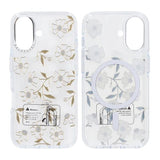 iPhone 17 Cover Mønster MagSafe Blomstergrene