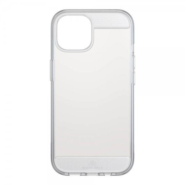 Black Rock iPhone 15 Cover Air Robust Case Transparent